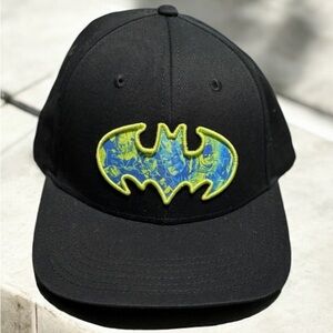 🆕Batman Black SnapBack Cap with Neon Logo